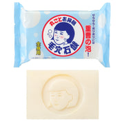Pore Nadeshiko Baking Soda Smooth Soap, Whole Body, Pores, Sebum, Dead Skin, Additive-Free, Pot Cooked Soap, Standard Weight: 155g