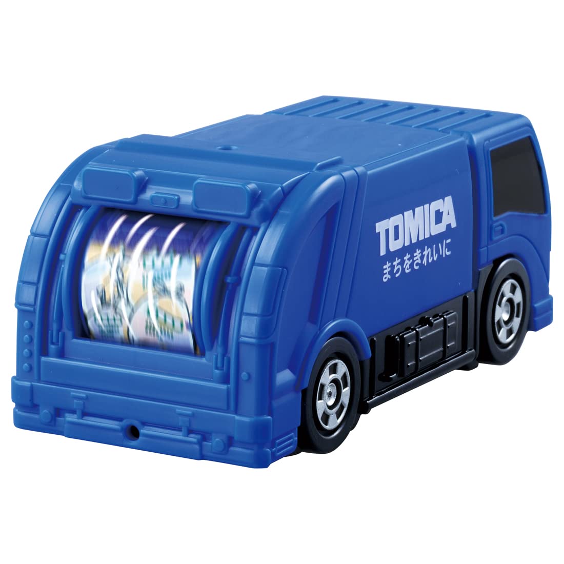 TAKARA TOMY「Tomica First Tomica清潔車」迷你汽車汽車玩具1.5歲以上 玩具安全標準通過ST標誌認證 TOMICA TAKARA TOMY