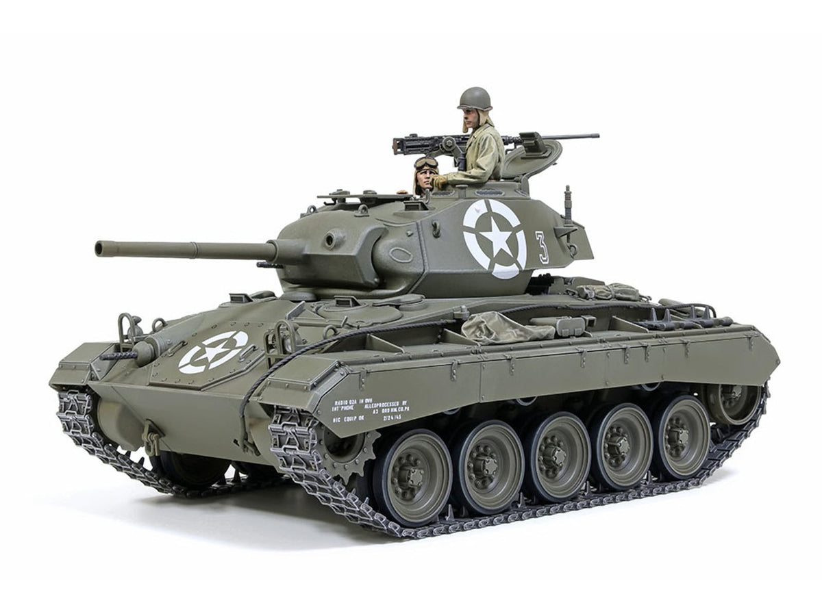 タミヤ 1/35 ミリタリーミニチュアシリーズ No.391 アメリカ軽戦車 M24 チャーフィー ヨーロッパ戦線 プラモデル 35391