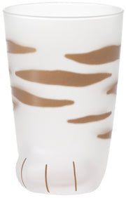 아델리아(ADERIA) 【코코네코 글라스 친 고양이 호랑이 300ml 화장품 상자 일본제 6680】 하이볼 컵 결혼 축하 맥주 세련된 인기 랭킹 유리 일본술 여성 텀블러 남성 은퇴 위스키 아버지 아내