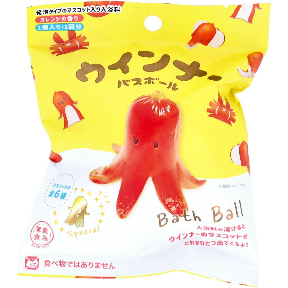 Knoll Corporation Real Food Wiener Bath Ball OBWIN0101