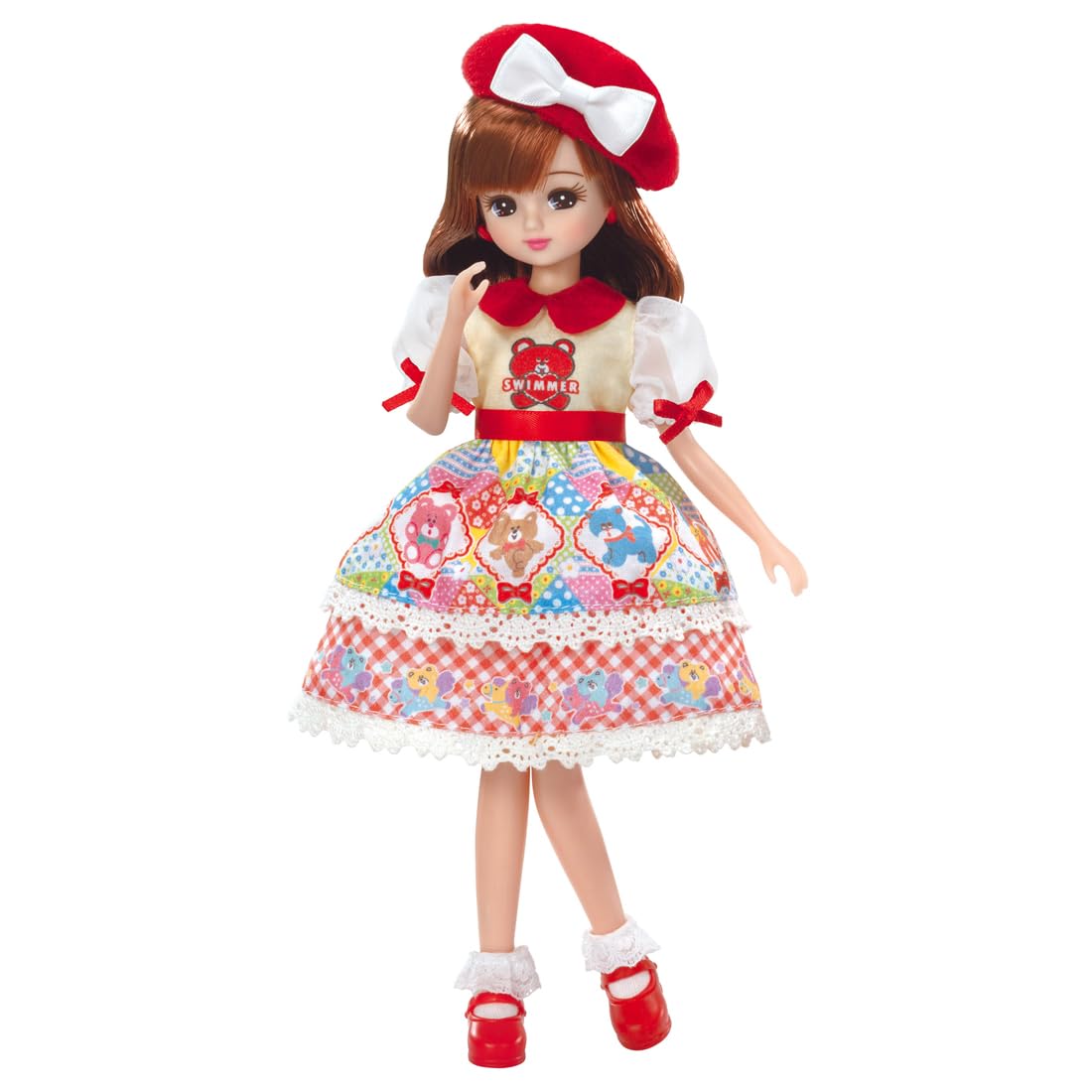 TAKARA TOMY Licca-chan Doll LD-16 SWIMMER Daisuki Licca-chan Dress-up Play Toy Ages 3+