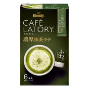 AGF Blendy Café Latry Stick Rich Matcha Latte 6 chai x 6 hộp [Bột Matcha] 11.5g (x 36)