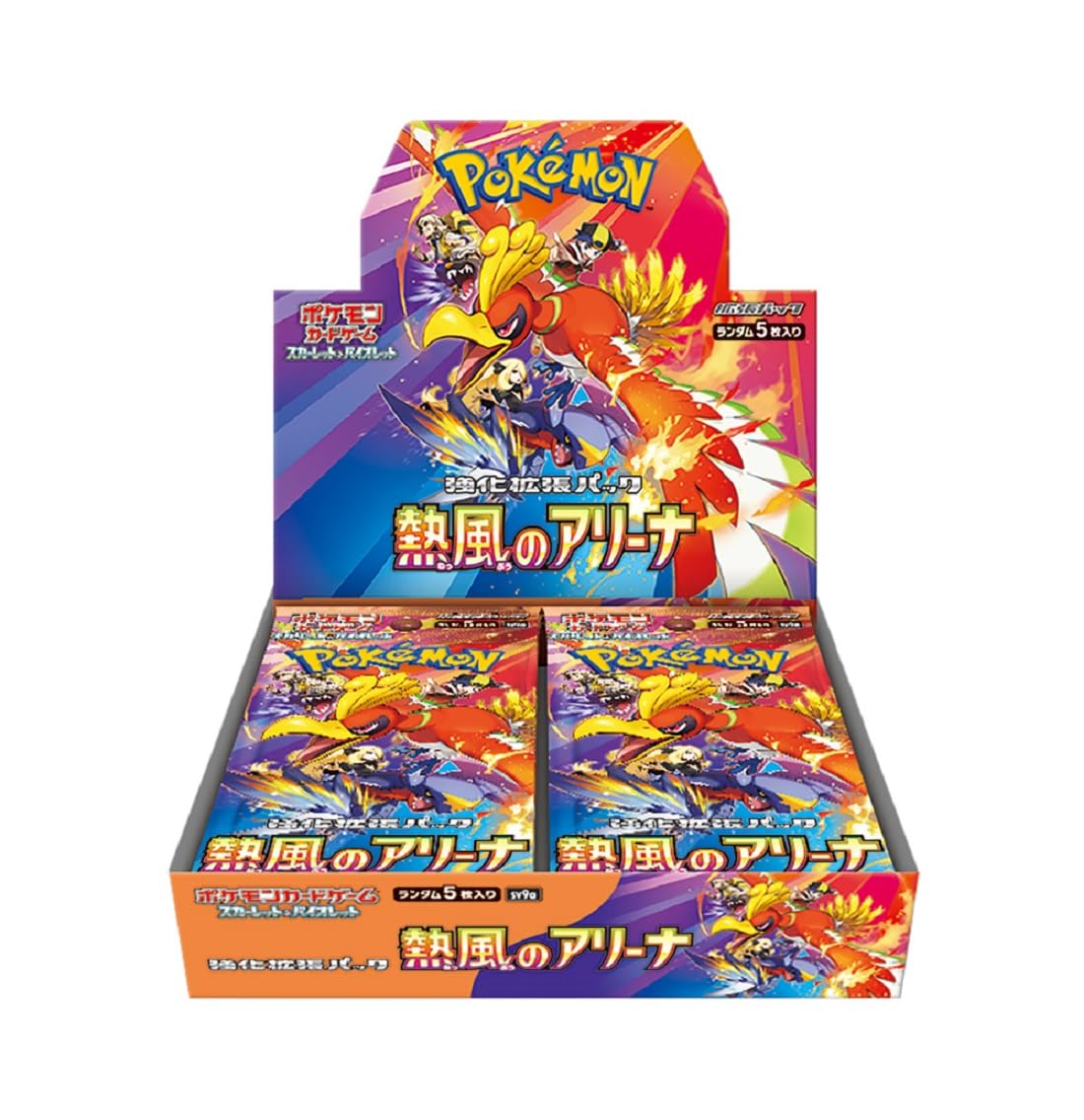 Pokemon Card Game Scarlet & Violet Enhancement Expansion Pack Hot Wind Arena BOX