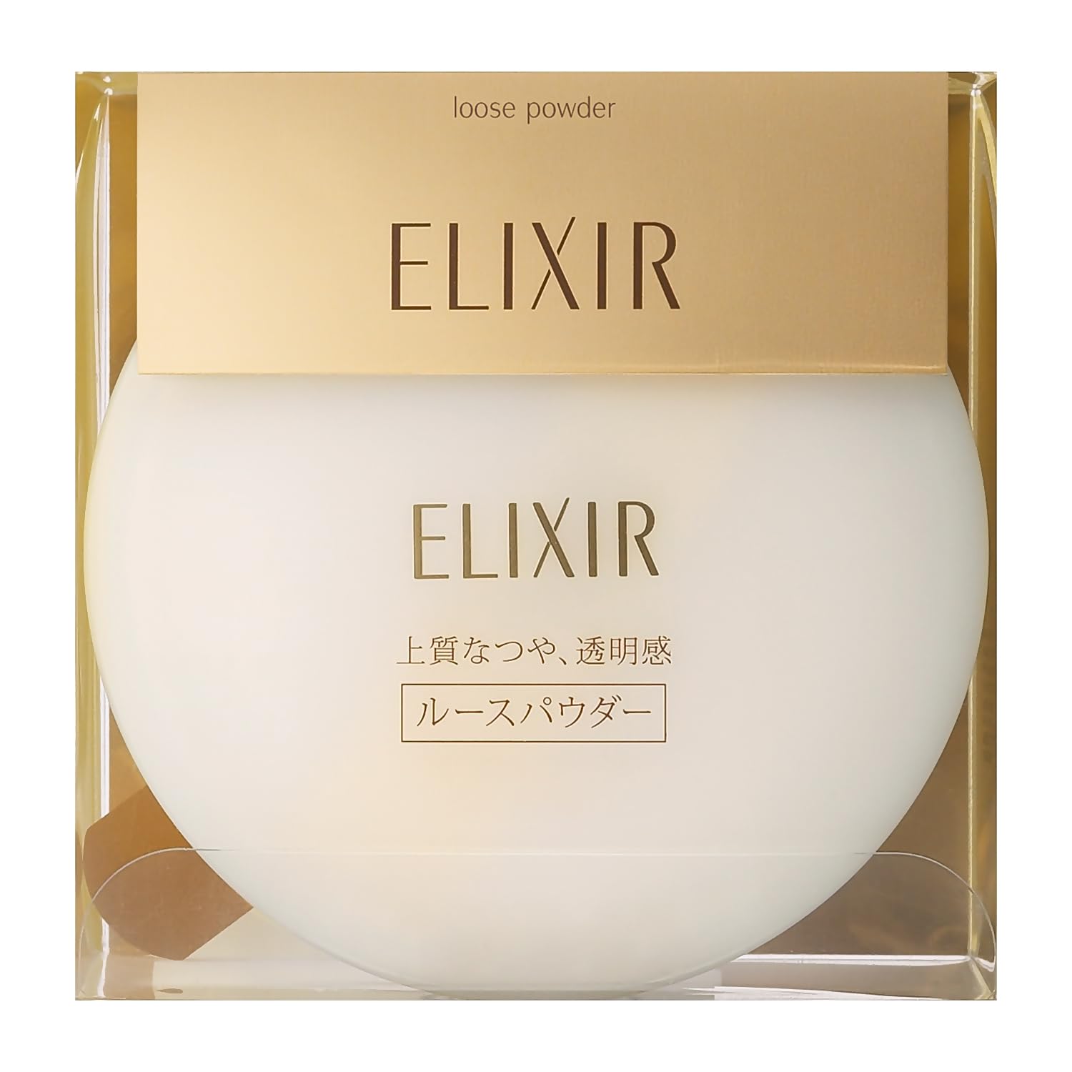 ELIXIR Loose Powder Clear 13g Face Powder Transparent Shiny Powder Superiel