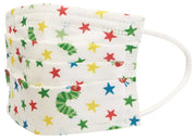 Skater Non-woven Fabric Mask, 3-Layered Structure, for Children, 10 Pieces, The Very Hungry Caterpillar MSKP3