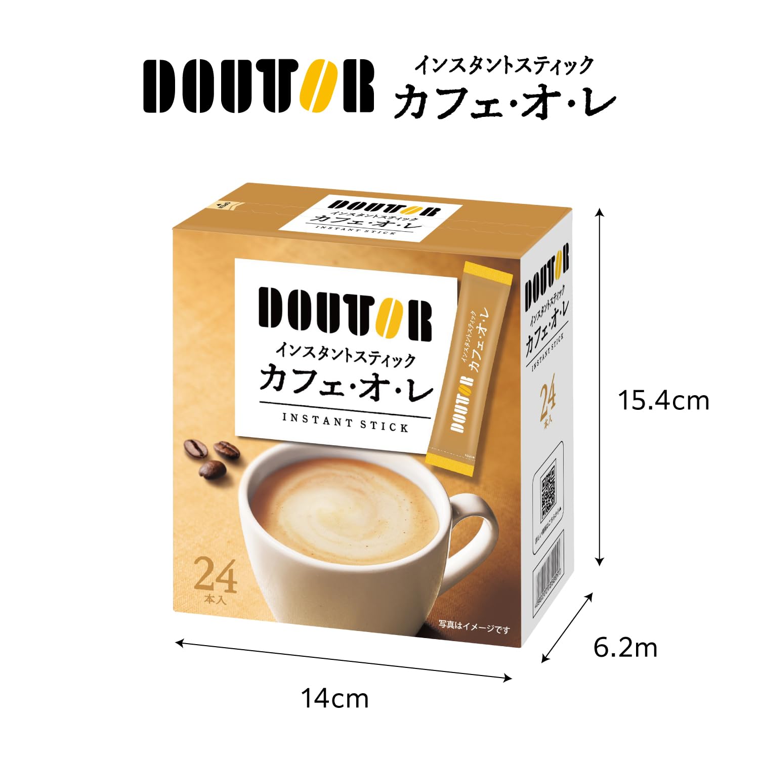 Cà phê hòa tan Doutor Café Au Lait 24P