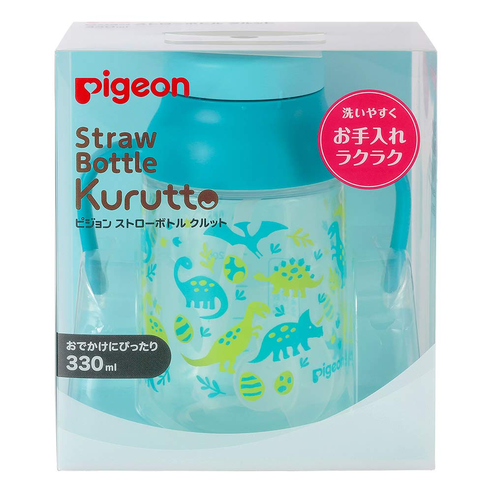 PIGEON 吸管瓶 Klut 恐龙