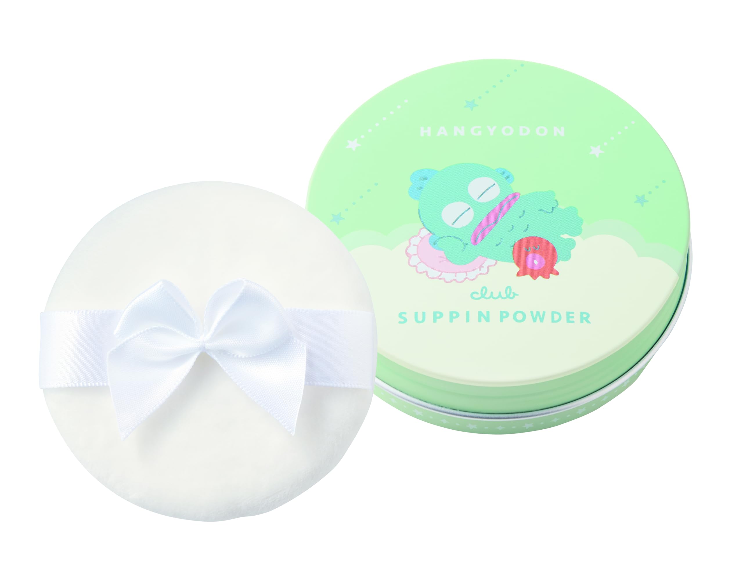 No-makeup powder White floral bouquet scent Hankyodon collaboration Sanrio