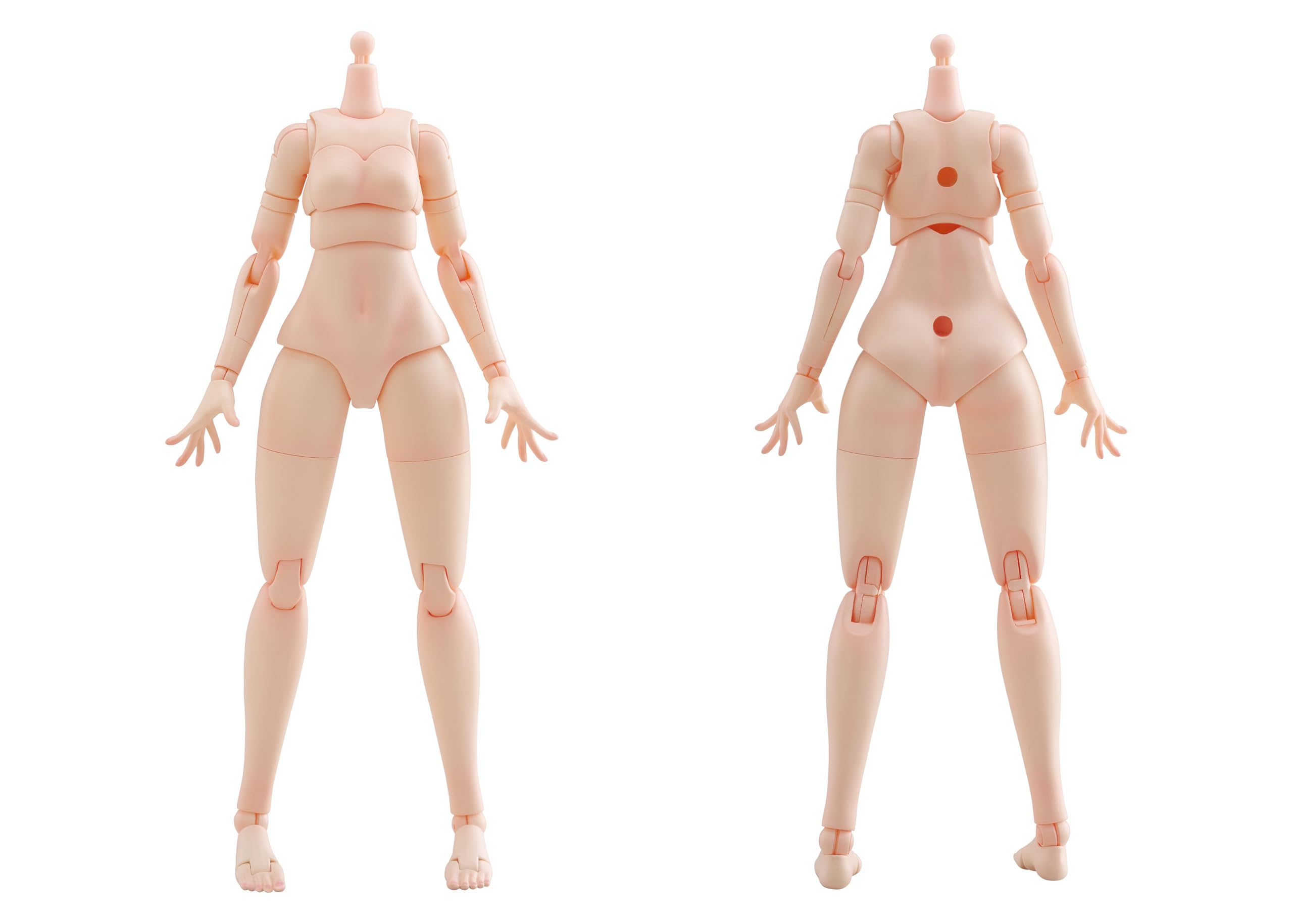 AOSHIMA Kemonopura No.KO-01R Human Parts Set [Color A] Non Scale Approx. 135mm ABS&PVC Color-coded Plastic Model