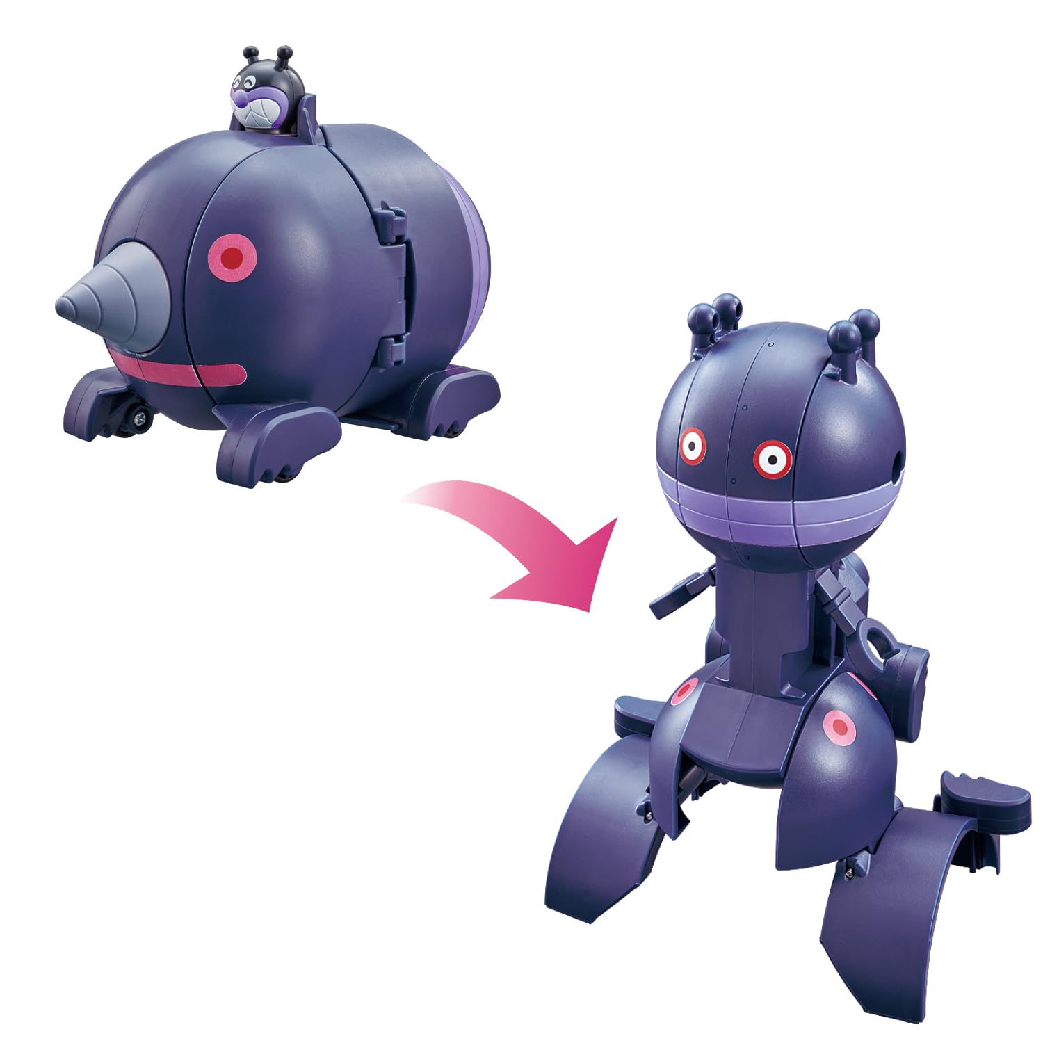 Bandai (BANDAI) Chiki Chiki makeover! Mogurin and Dadandan - Transforming toy "Go! Anpanman” series