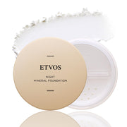 ETVOS (에트 보스) 나이트 미네랄 파운데이션 5g (화장 기초 페이스 파우더 윤기 피지 흡수 무너짐 방지