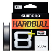 SHIMANO PE Line Hard Bull 8+ 200m LD-M68X No. 1.5 (28.7lb) Màu xám thép