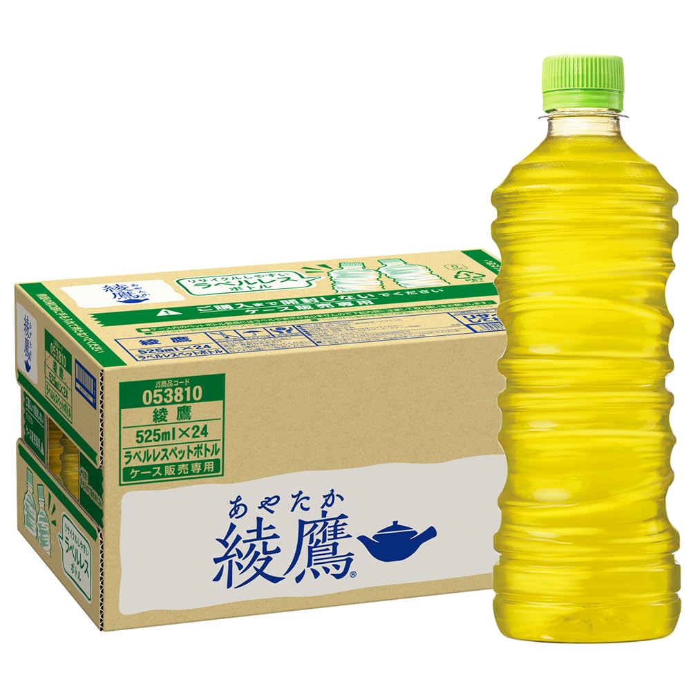 Coca-Cola Ayataka Labelless PET 525ml x 24 ขวด