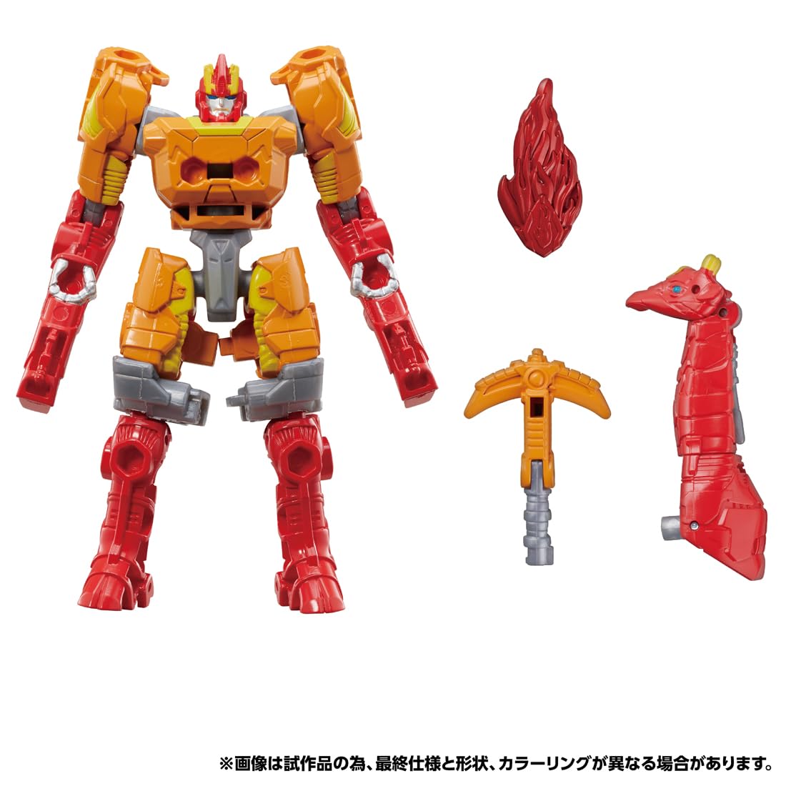 TAKARA TOMY Transformers Wild King WKWB-02 Energy Beast Light Long (Flame ver.)