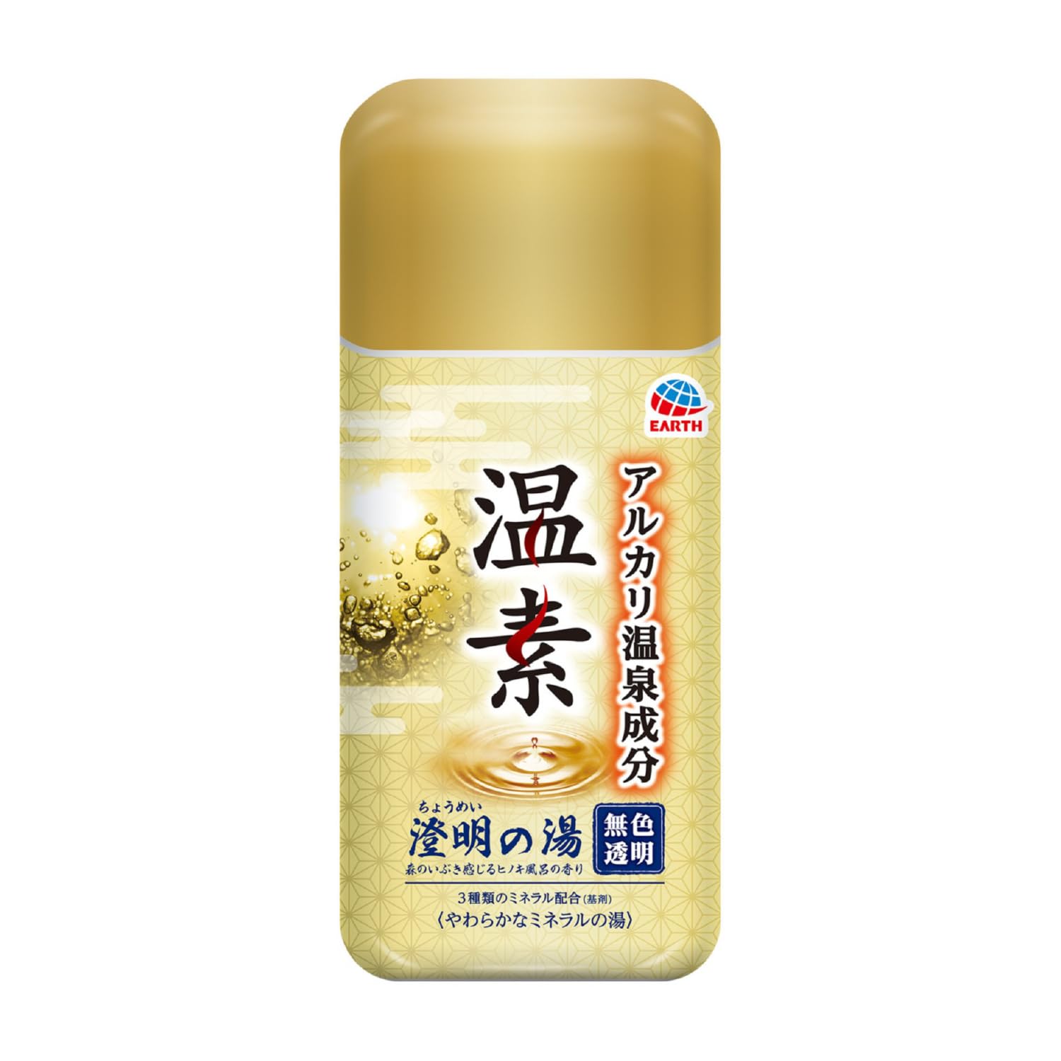 【의약부외품】온소 스미노노유 입욕제 온천 성분(알칼리 탕질) 무색 투명 토로토로