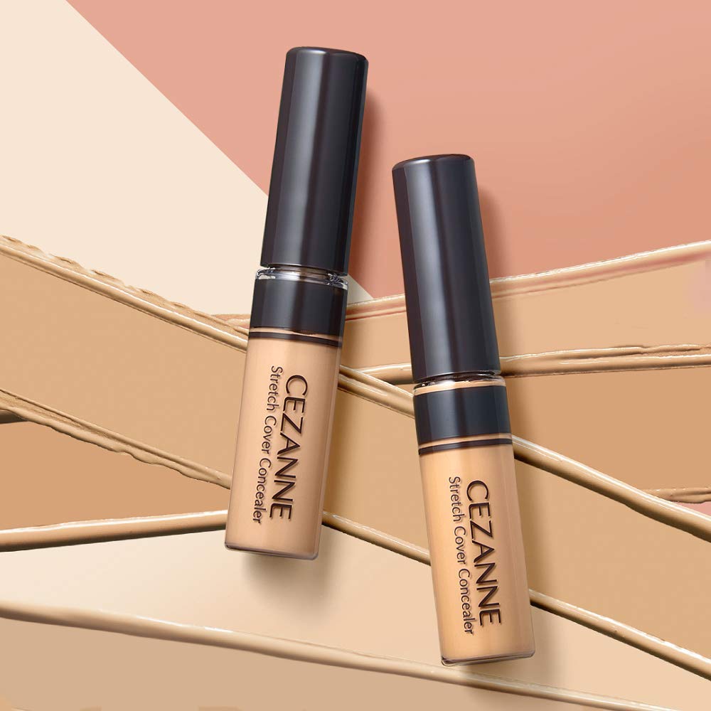 Cezanne Stretch Cover Concealer 10 Light 8.0g High adhesion High coverage Around the eyes Fine lines Pores Dark circles Waterproof