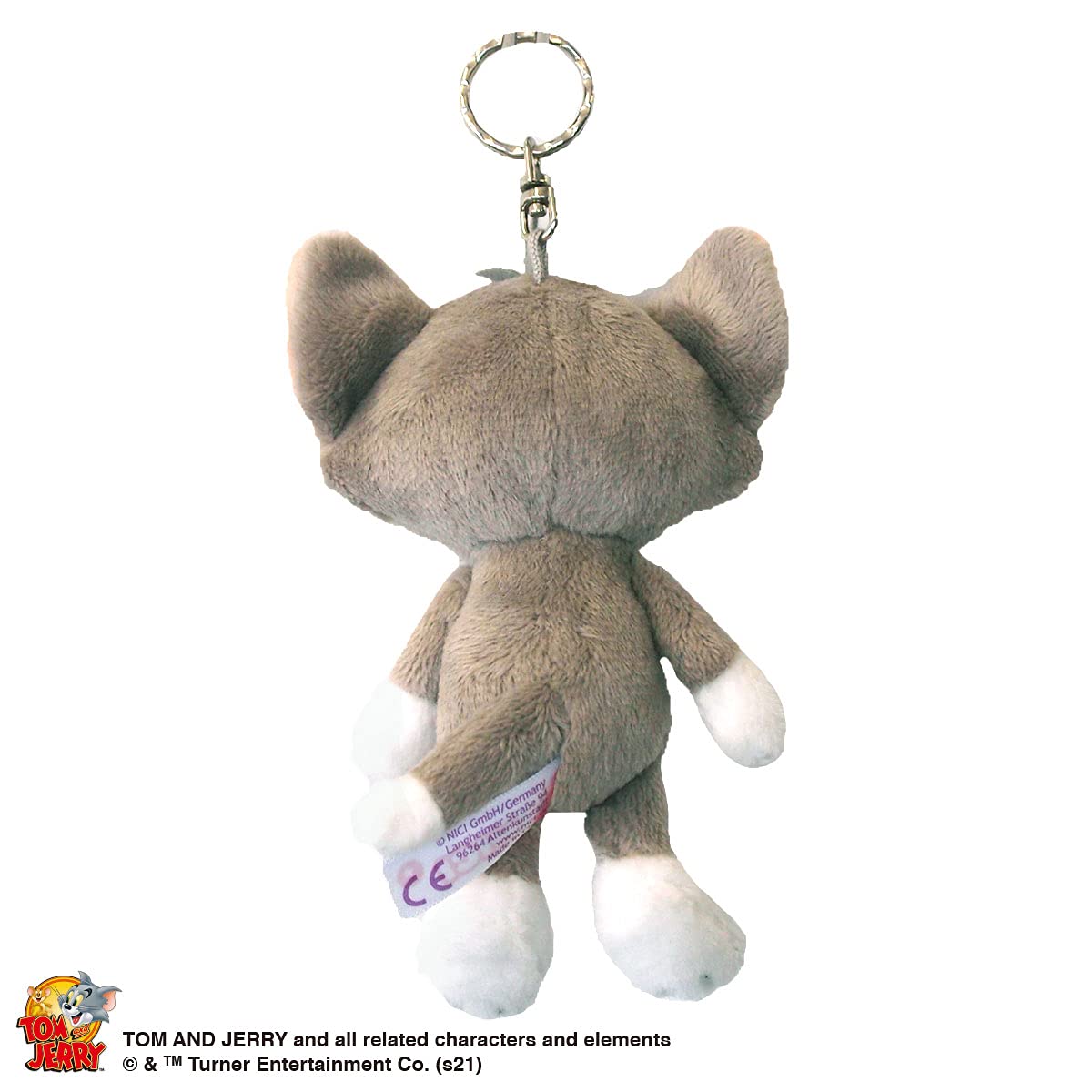 NICI Niki Keychain Tom and Jerry Tom 12cm Keyring BB 3090457
