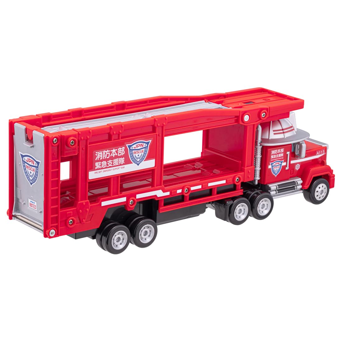 TAKARA TOMY Disney Cars Tomica Rush to the Scene! 구조 캐리어 자동차 맥 미니 자동차 장난감 3세 이상