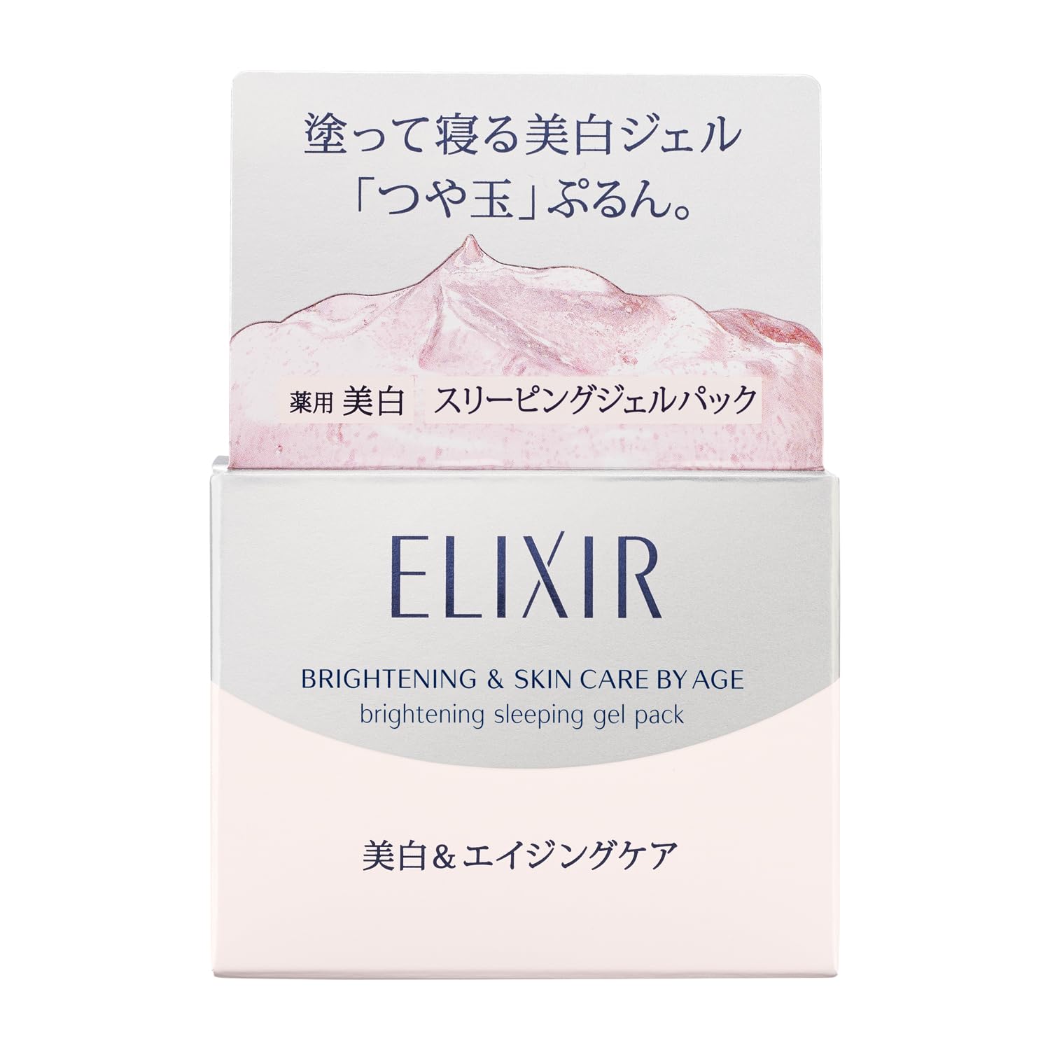 Elixir [Quasi-drug] Brightening Sleeping Gel Pack Pleasant aqua floral scent