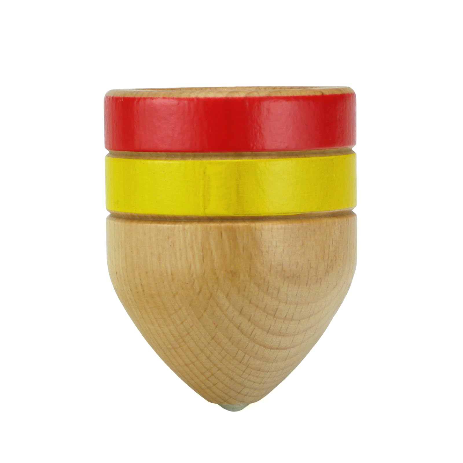 Spin Gear A traditional spinning top that is hit with a string, a wooden spinning top, a beating top that spins well on an iron shaft (colored)