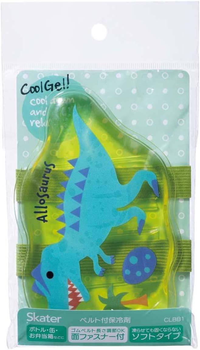 Skater Ice Pack with Belt Dinosaur Picture 14 x 8cm CLBB1-A