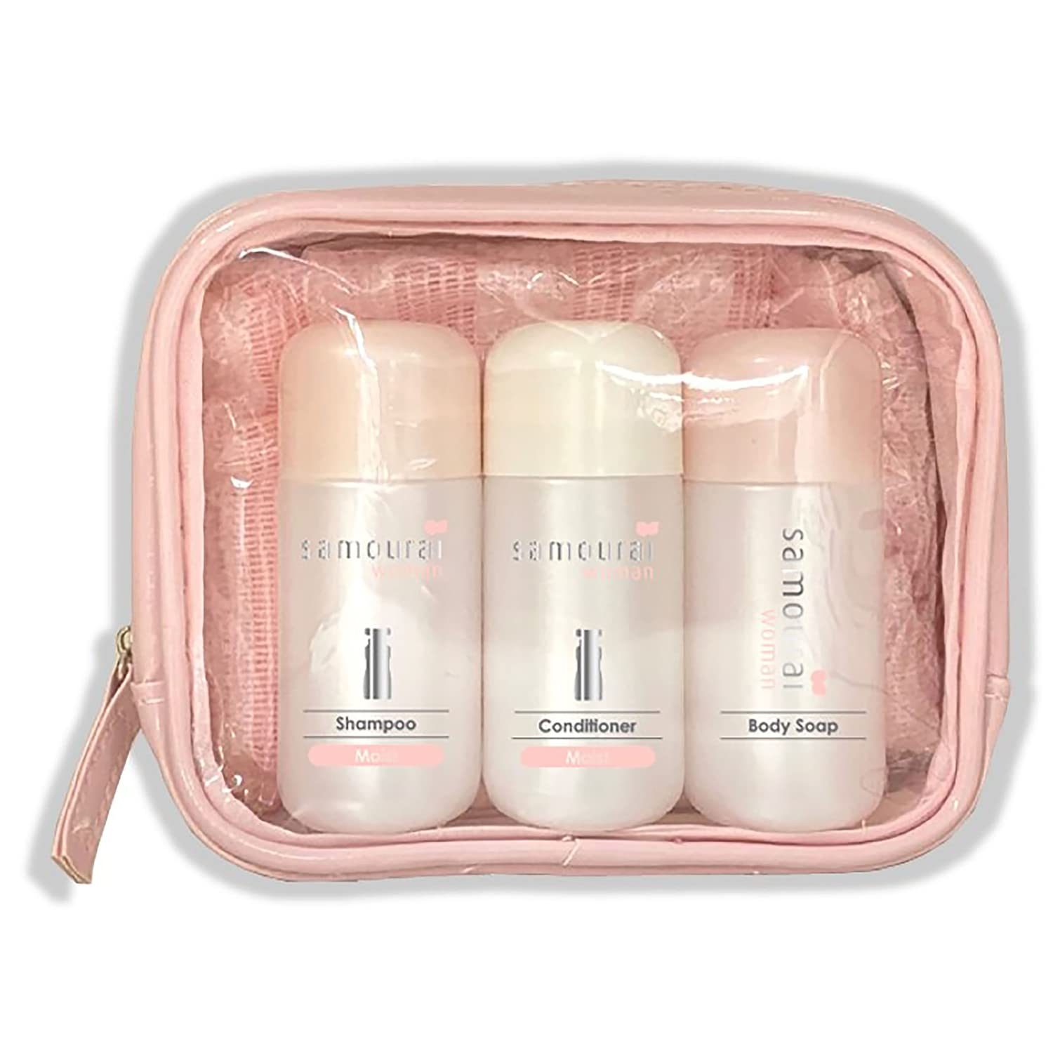 Samourai woman travel set (40mL x 3 bottles + 1 piece)