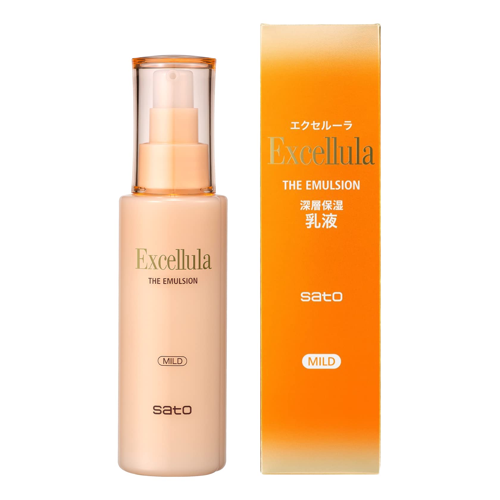 Sato Pharmaceutical Excelula The Emulsion (MILD) 118mL Emulsion (High Moisturizing/Moist)