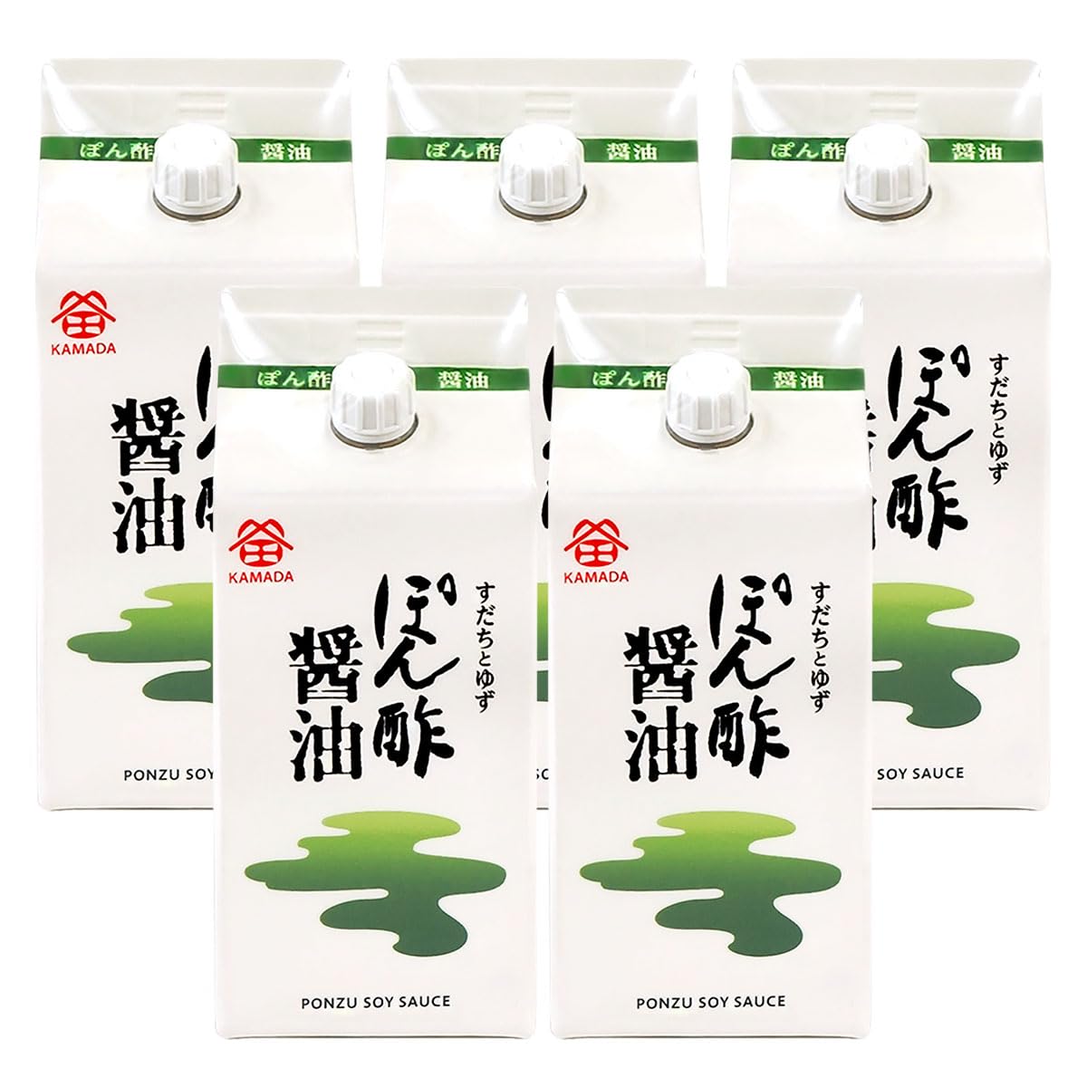 Kamata soy sauce Ponzu soy sauce 200ml 5 bottles (with yuzu and sudachi juice)