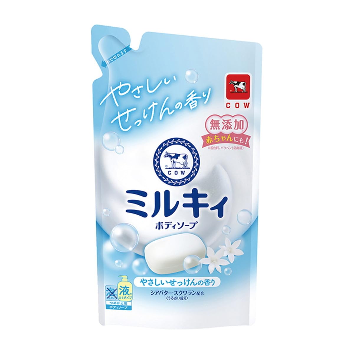 Xà Phòng Sữa Milky Body Soap Gentle Soap Scent Refill 360ml