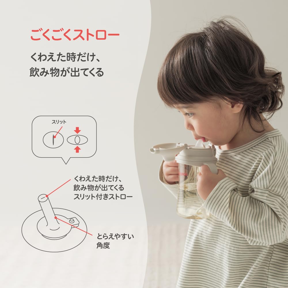 PIGEON magmag magmag growth experience 3 types of cups & straws set with bottle