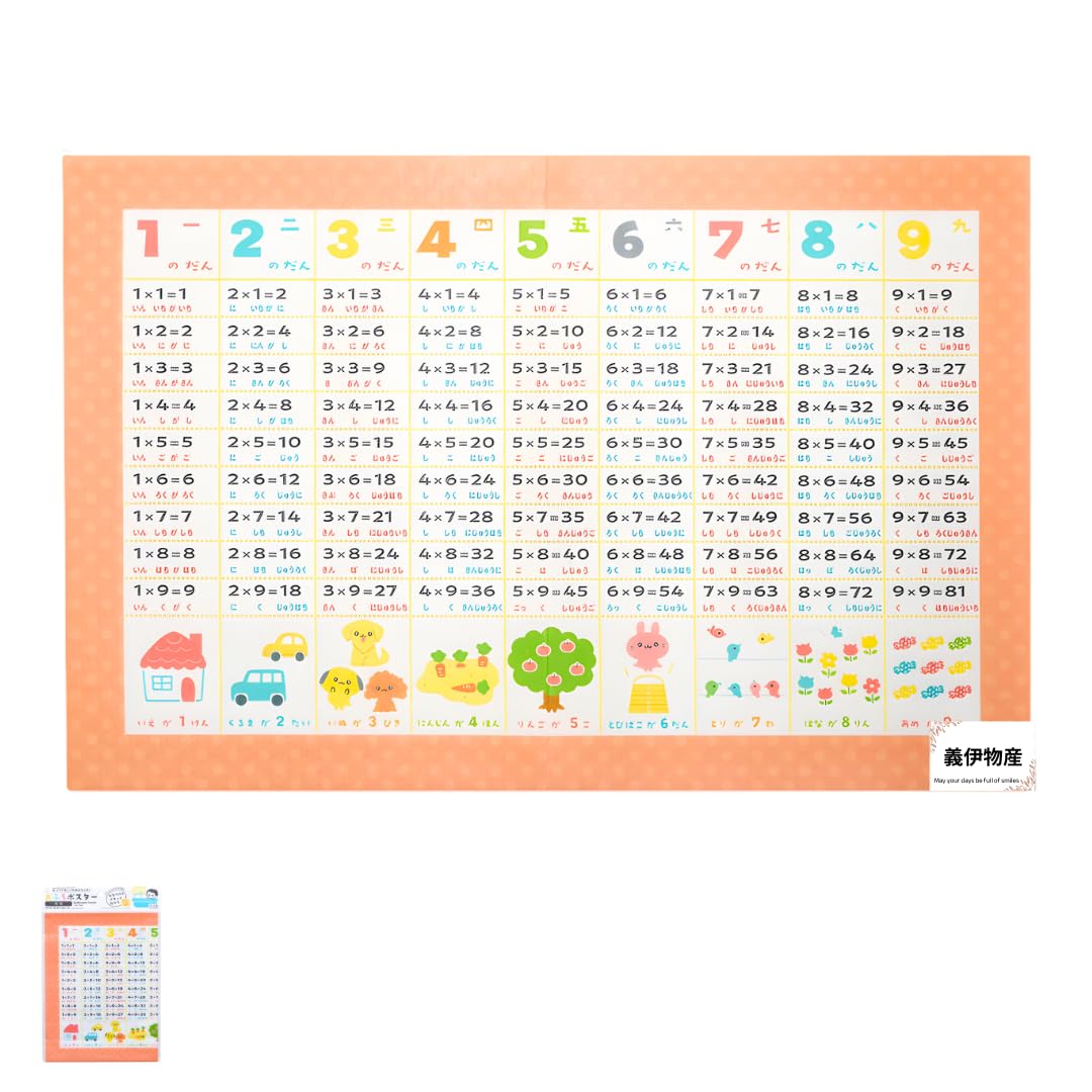 Bath Poster Paste with Water, Repeatable Paste, Bathroom, Learning, Toddlers, Education, Education, Map of Japan, Made in Japan (Multiple Table)