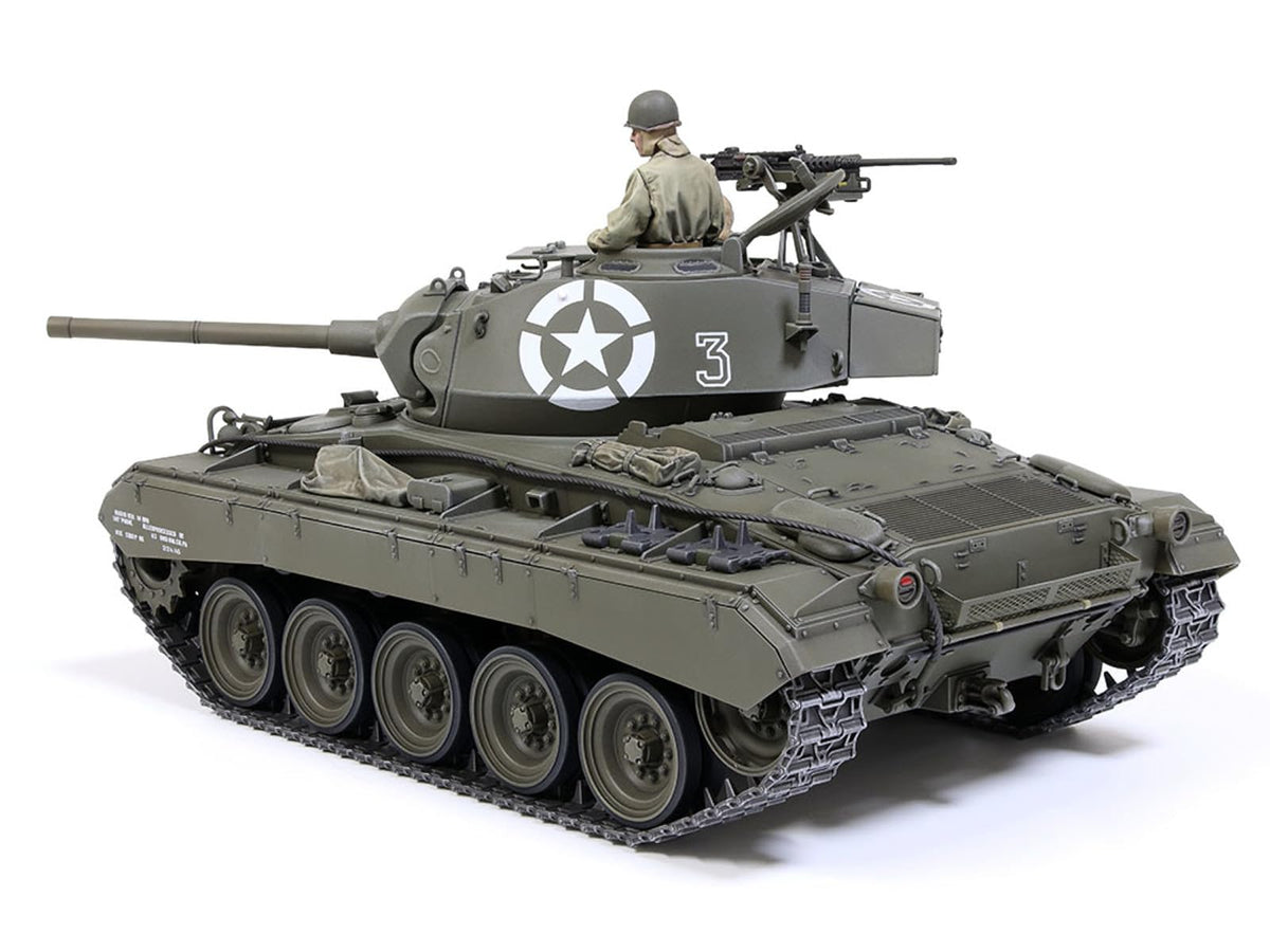 タミヤ 1/35 ミリタリーミニチュアシリーズ No.391 アメリカ軽戦車 M24 チャーフィー ヨーロッパ戦線 プラモデル 35391