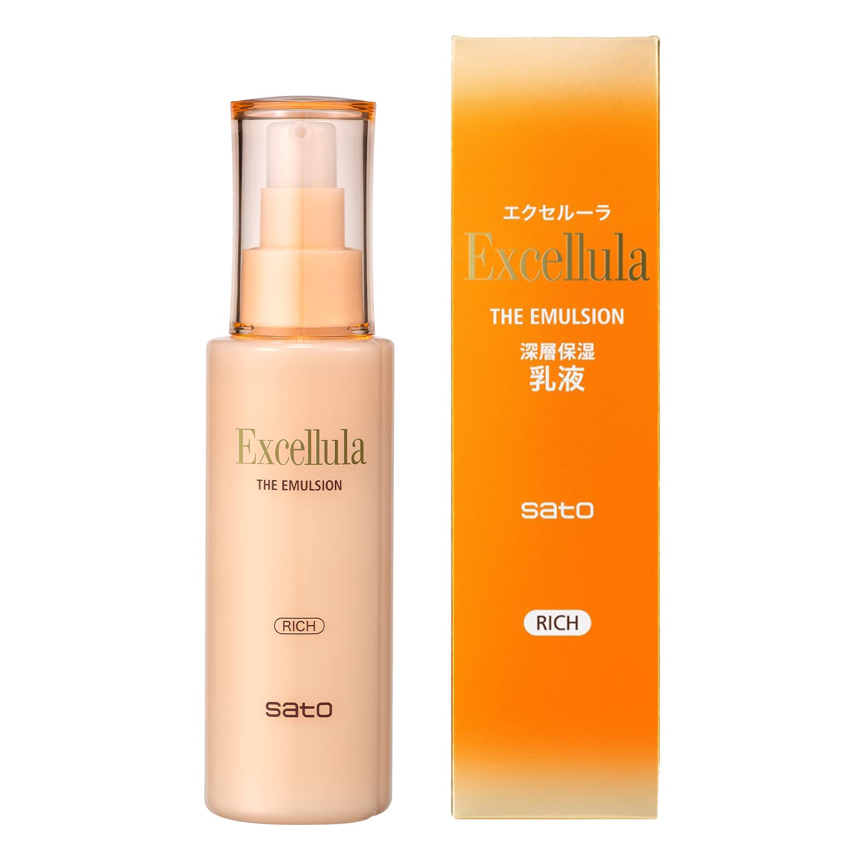 사토 제약 엑셀 라 더 에멀젼 (RICH) 118 mL 유액 (고 보습 / 매우 촉촉한)