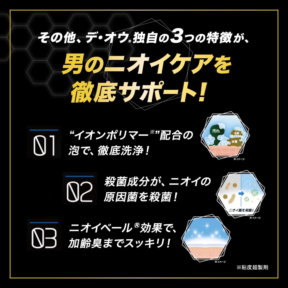 Rohto Pharmaceutical De Ou De Ou Medicated Cleansing Wash Pump 520ml