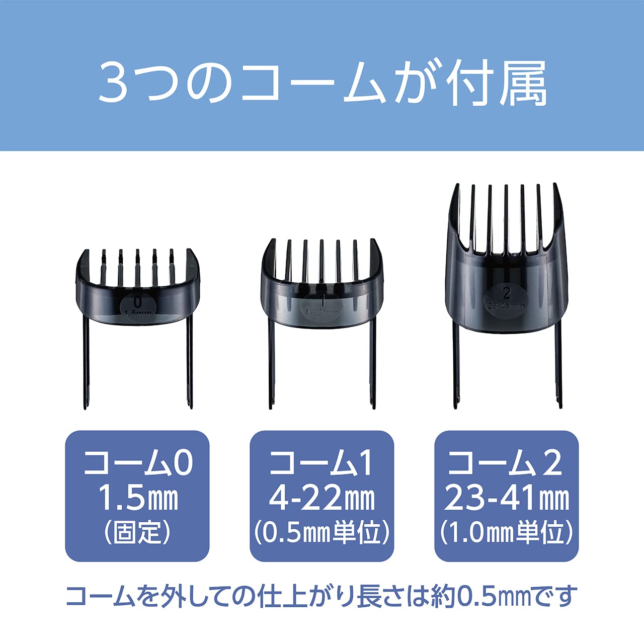Koizumi Hair Cutter Clipper Digital Rechargeable/AC Type Length Adjustment 58 Levels Compatible with Overseas Black KHB-0900/K