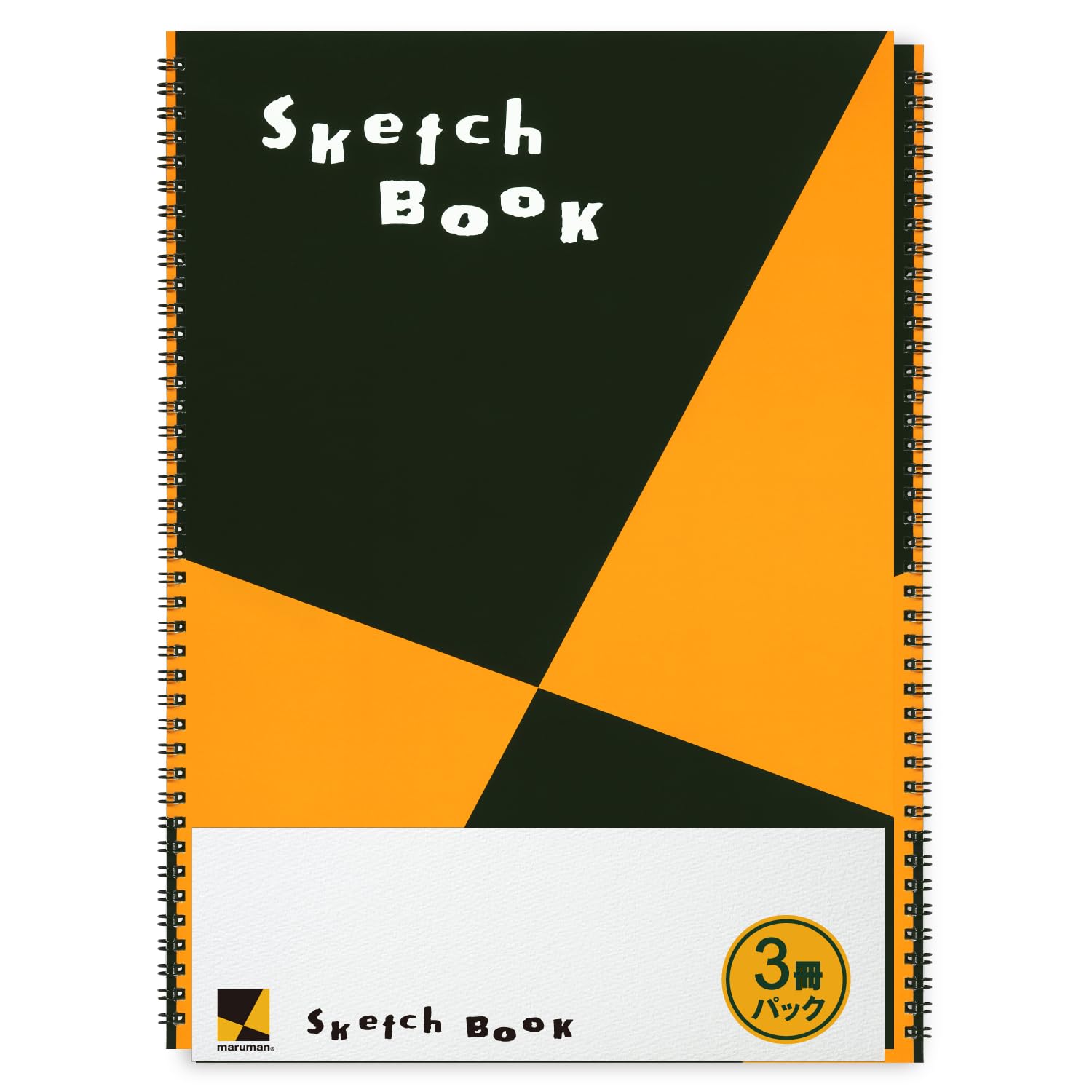 Maruman Sketchbook B4 Design Series Drawing Paper Narrow Opening 24 Sheets Set of 3 S120X3