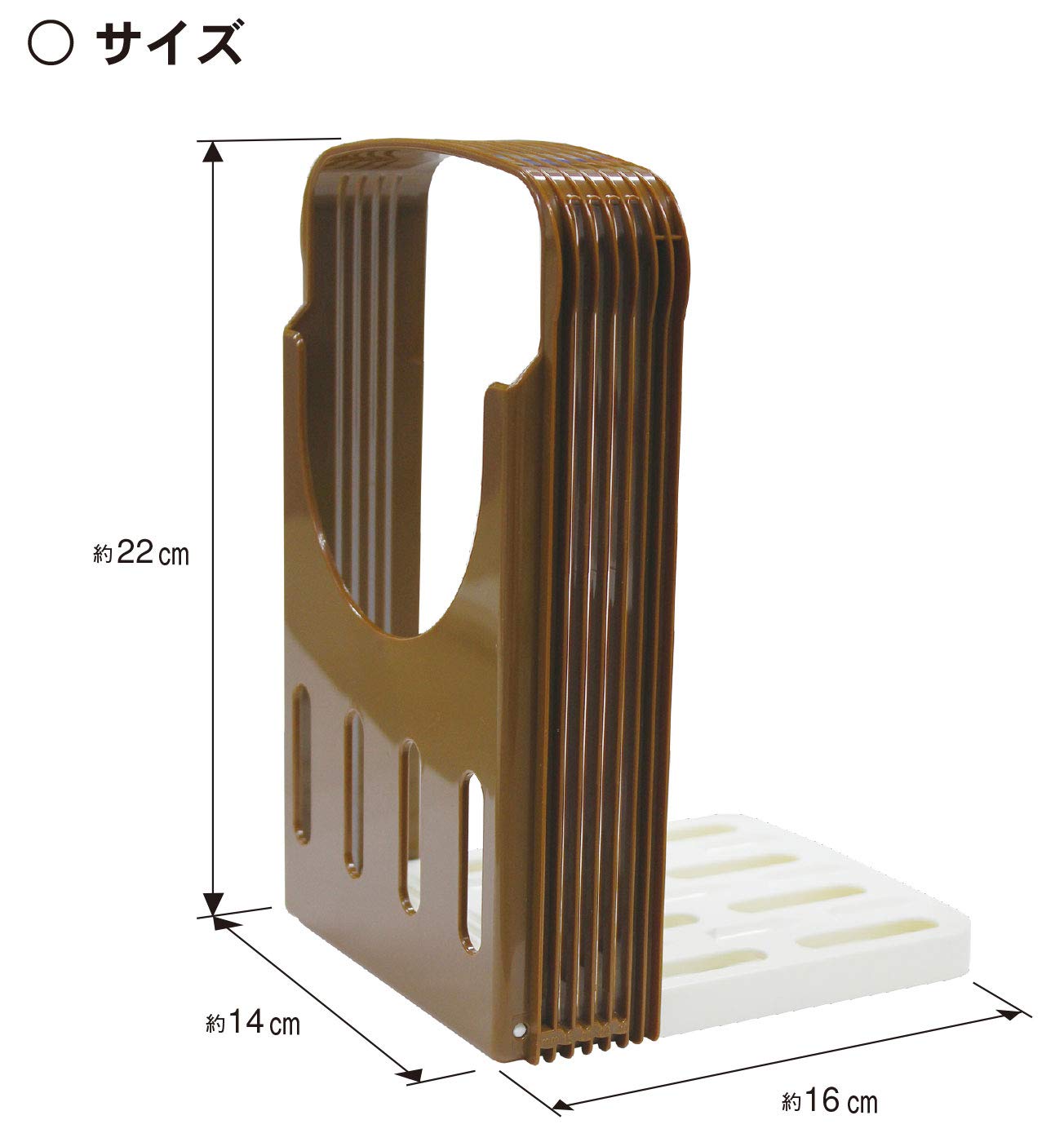 Kokubo Industries Bread Cutting Guide (Approx. 285 x 195 x 50 mm) Home Bakery Slice (Bread Slicer / Adjustable to 4 Thicknesses) Bread 1 Loaf KK-093