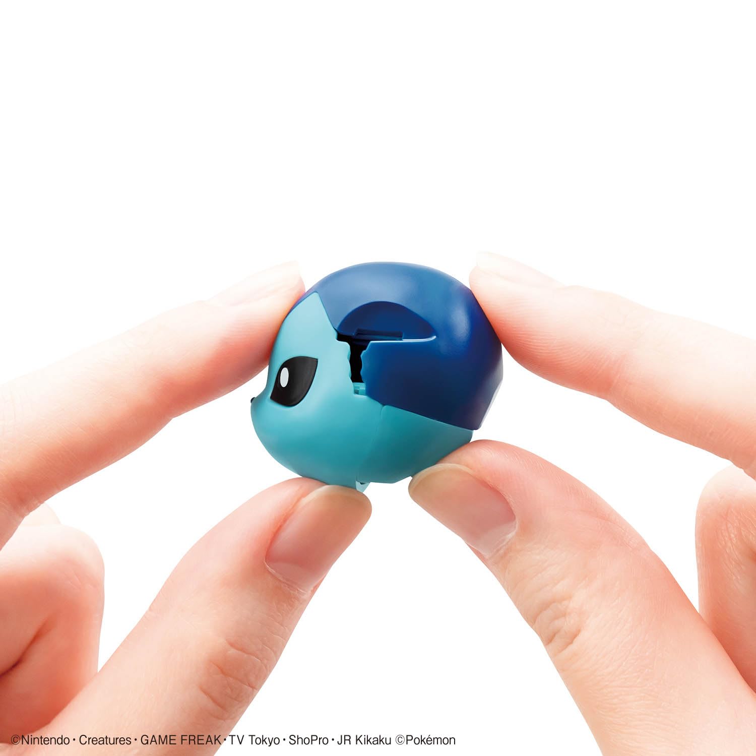 BANDAI SPIRITS Pokemon Plastic Model Collection Quick!! 27 Vaporeon Color-coded Plastic Model