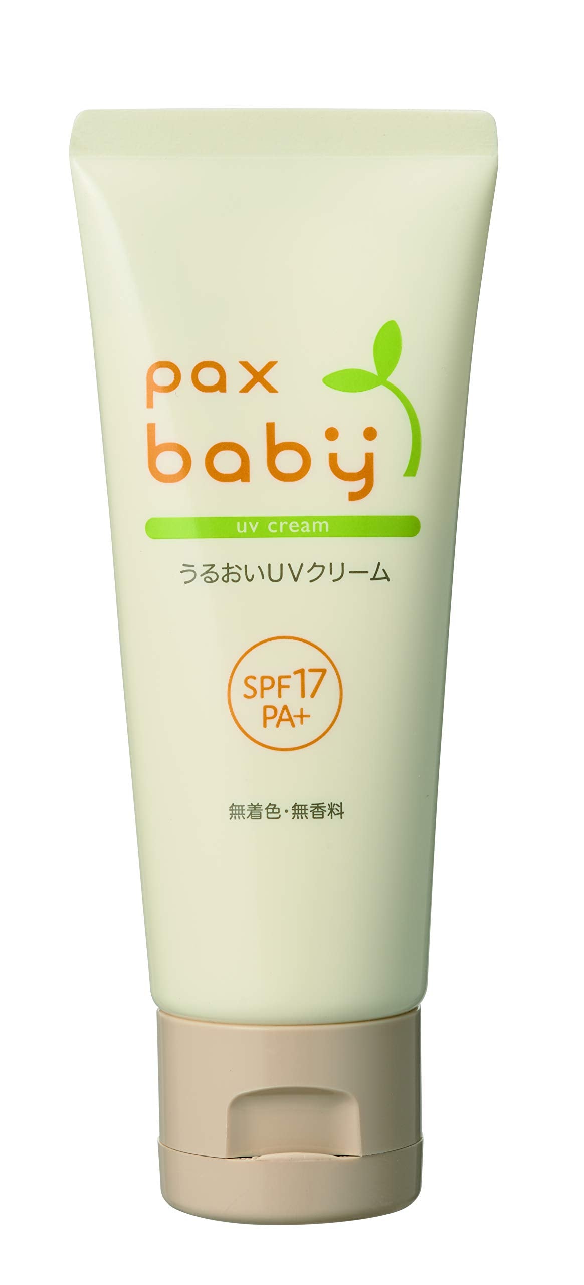 팩스 베이비 수분 UV 크림 (40g / SPF17 / 자외선 차단제) 아기 천연 유래 100 % 유기농 (무첨가 / 무향료) 태양 유지 팩스 내추론