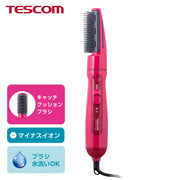 Máy Sấy Uốn Tóc TESCOM Ion Âm Nhẹ 22Mm Bắt Đệm Bàn Chải Máy Sấy Tóc Hồng TC200B-P