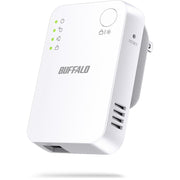 버팔로 WiFi 무선 LAN 중계기 Wi-Fi 5 11ac 866 + 300 Mbps 하이파워 컴팩트 콘센트 직삽해 유선 LAN 포트 간단 설정 일본 메이커