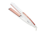 Koizumi Straight Hair Iron, 5 Level Temperature Adjustment, Speed Heating, Negative Ions, Available Overseas, White KHS-8230/W