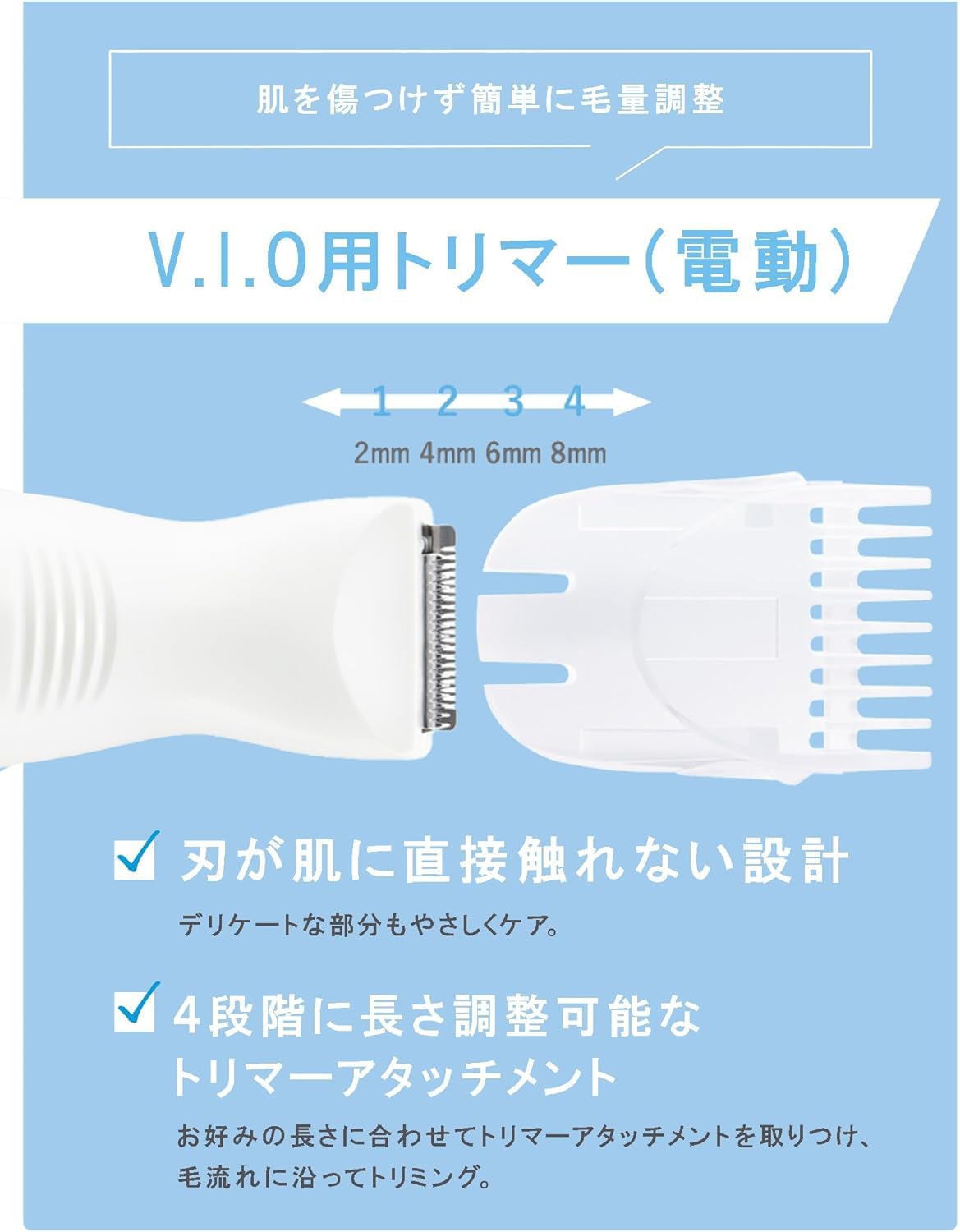 Schick Salon Plus V.I.O Double Shaver Delicate Zone vio Waterproof for Women