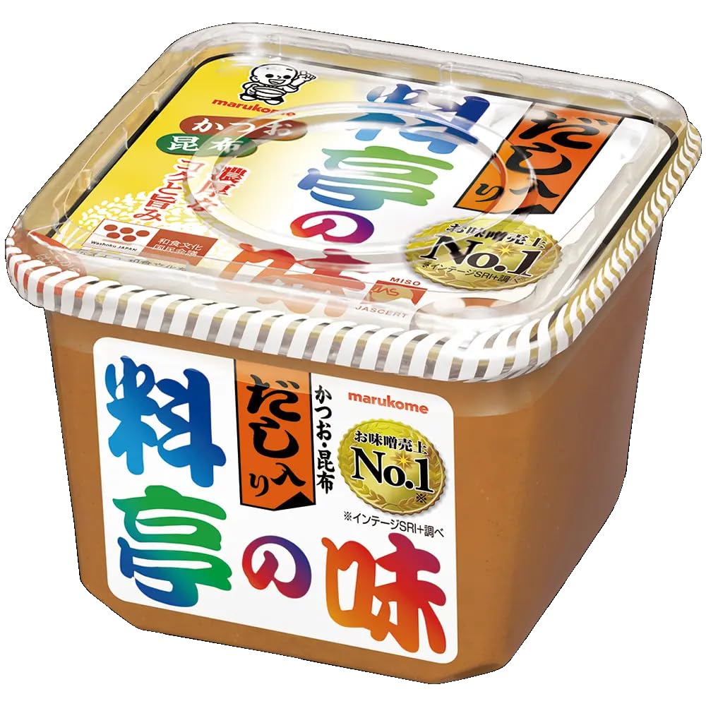 Marukome Restaurant Flavor Miso with Dashi Bonito/Kelp 375g x 10 pieces