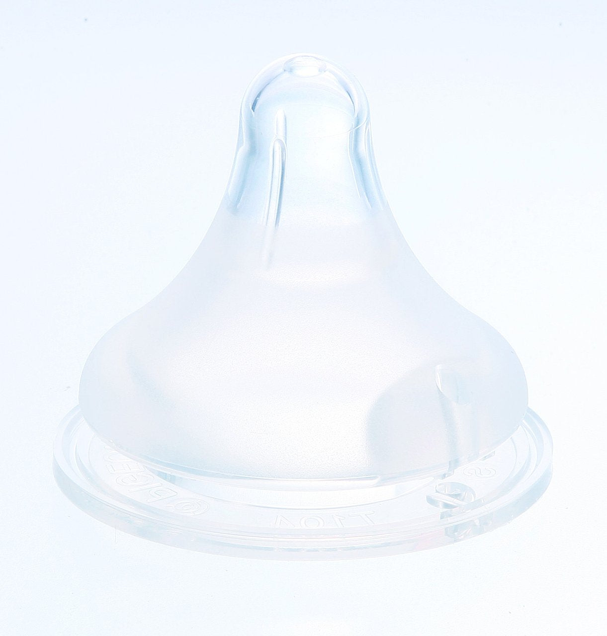PIGEON [S size 2 pieces] Breastfeeding nipple (made of silicone rubber) for 1-3 months round hole 01136
