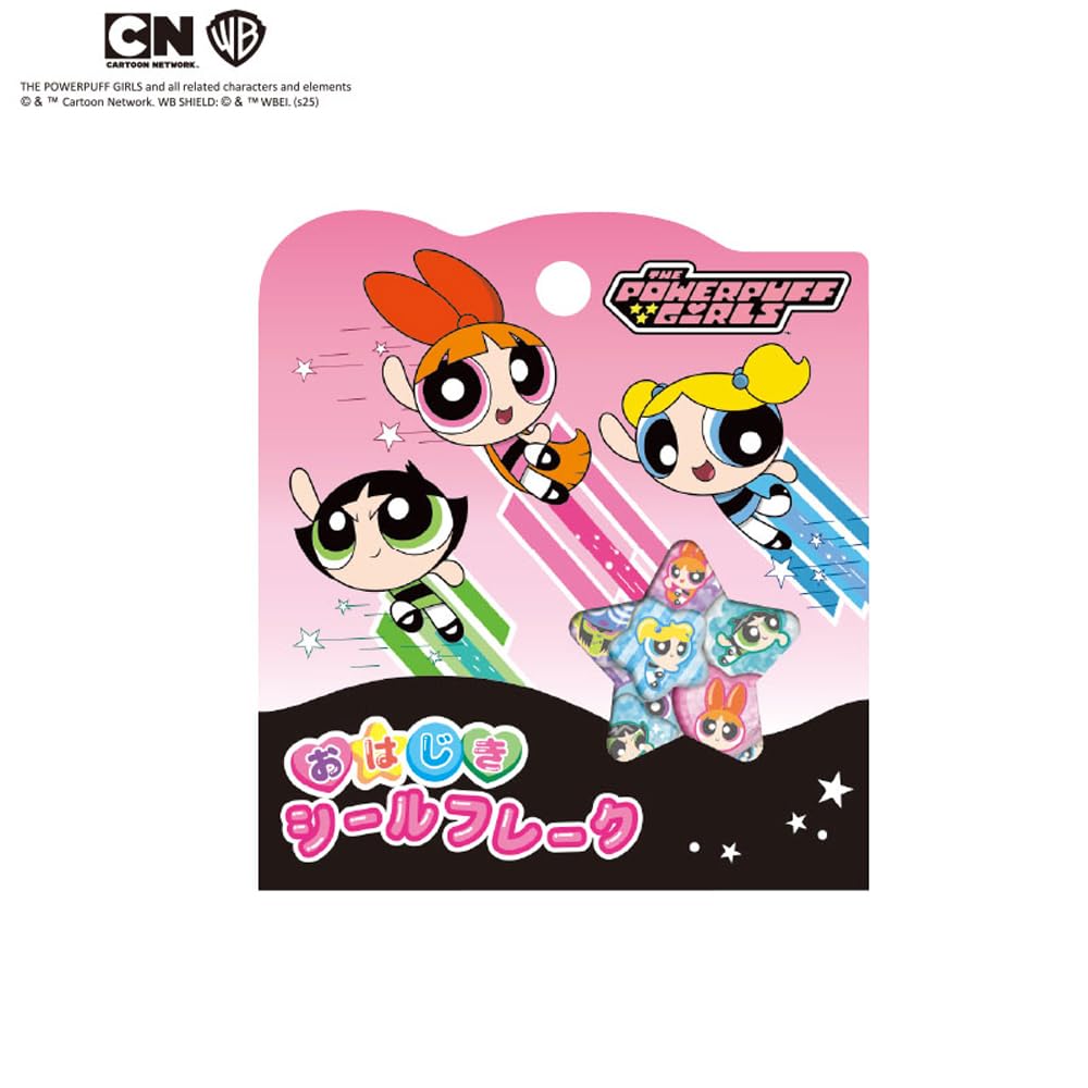 Vết nứt Ohajiki Seal Flake Powerpuff Girls 134027