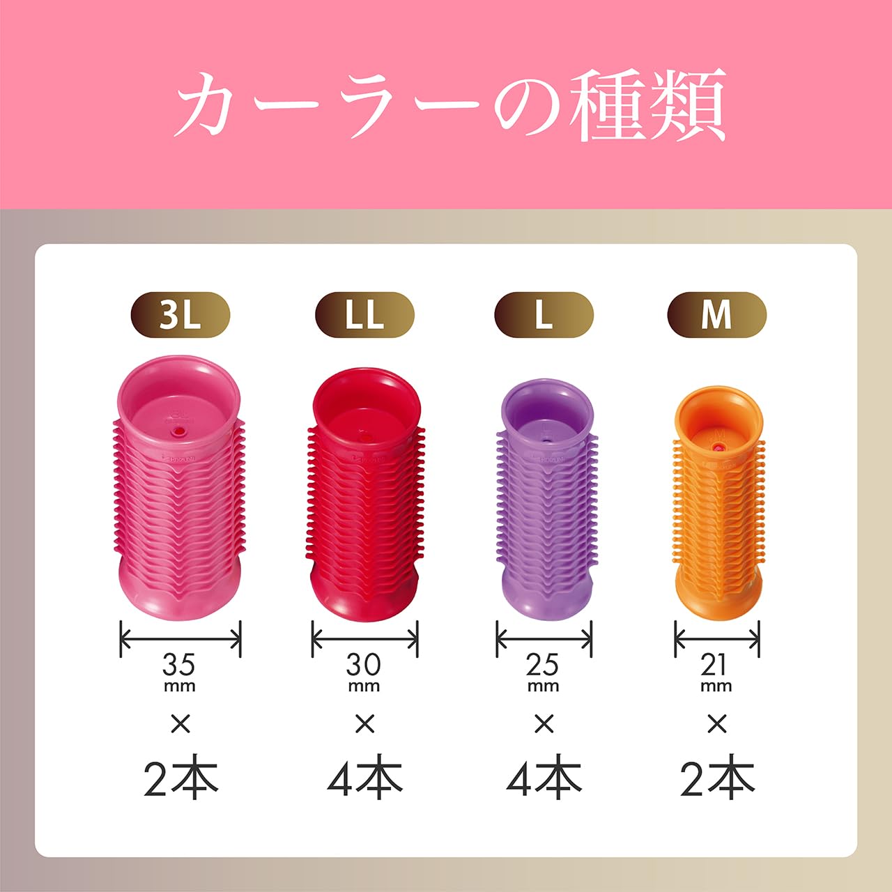 Koizumi hair curler voluminous curl overseas compatible 12 pieces pink KHC-V121/P