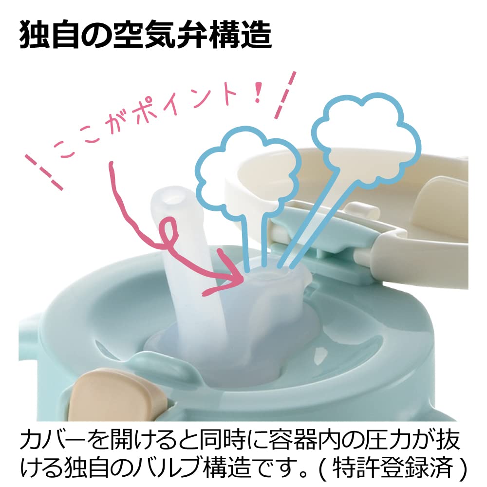 Richel Try Cold 吸管杯 SD 淺灰色 1 件 300ml 7 個月