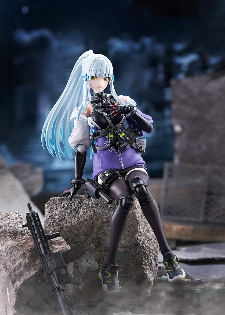 Max Factory Dolls Frontline 2: Excilium figma Kurukai Plastic painted movable figure Non-scale Special pedestal included Total height approx. 156mm